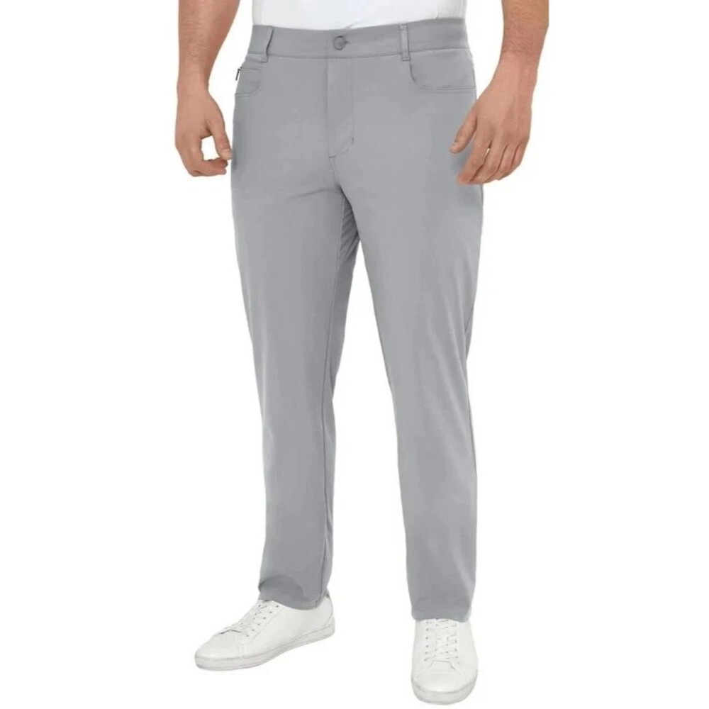 Modern Ambition Mens 40x32 Pants Gray 5-Pocket Moisture Wicking Stretch Grey New